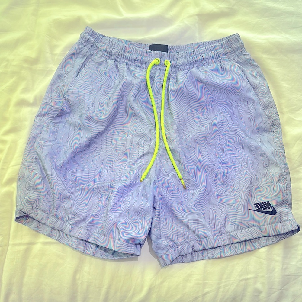Purple pattern Nike Shorts